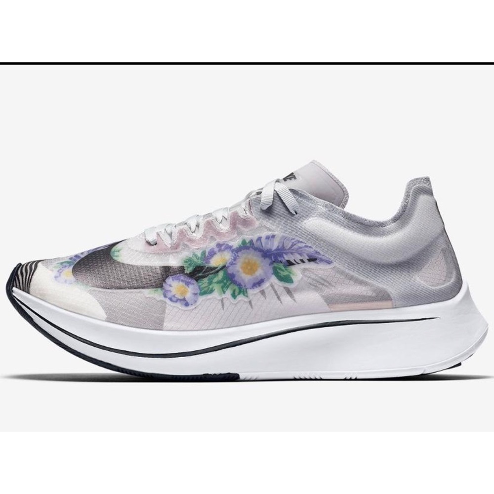 Nike Zoom Fly SP Pure Platinum Floral Sneaker